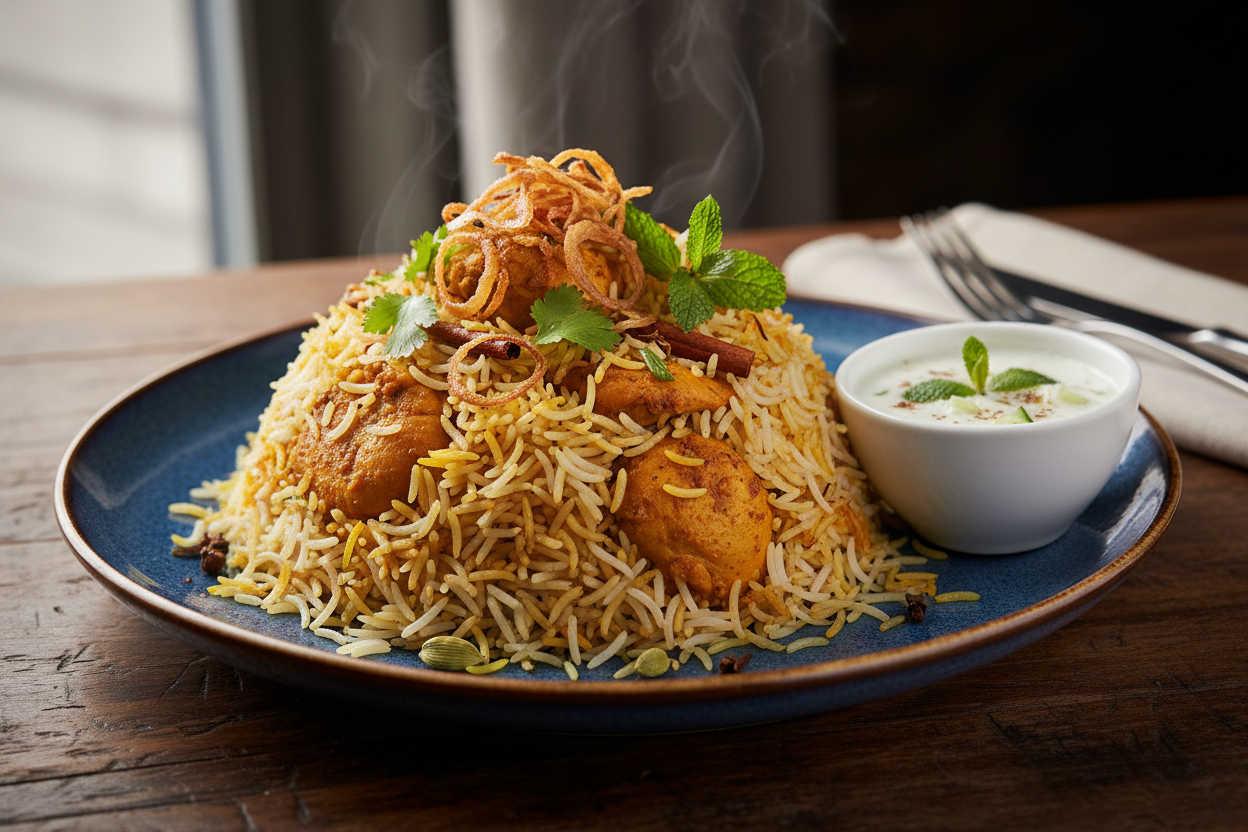 Chicken briyani