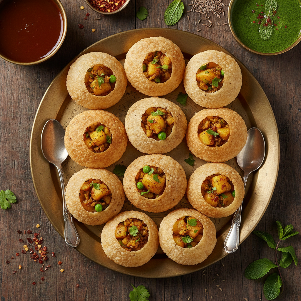 Paani poori Silver