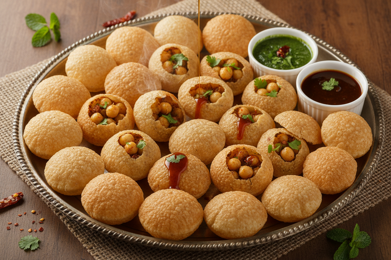 Paani poori Silver