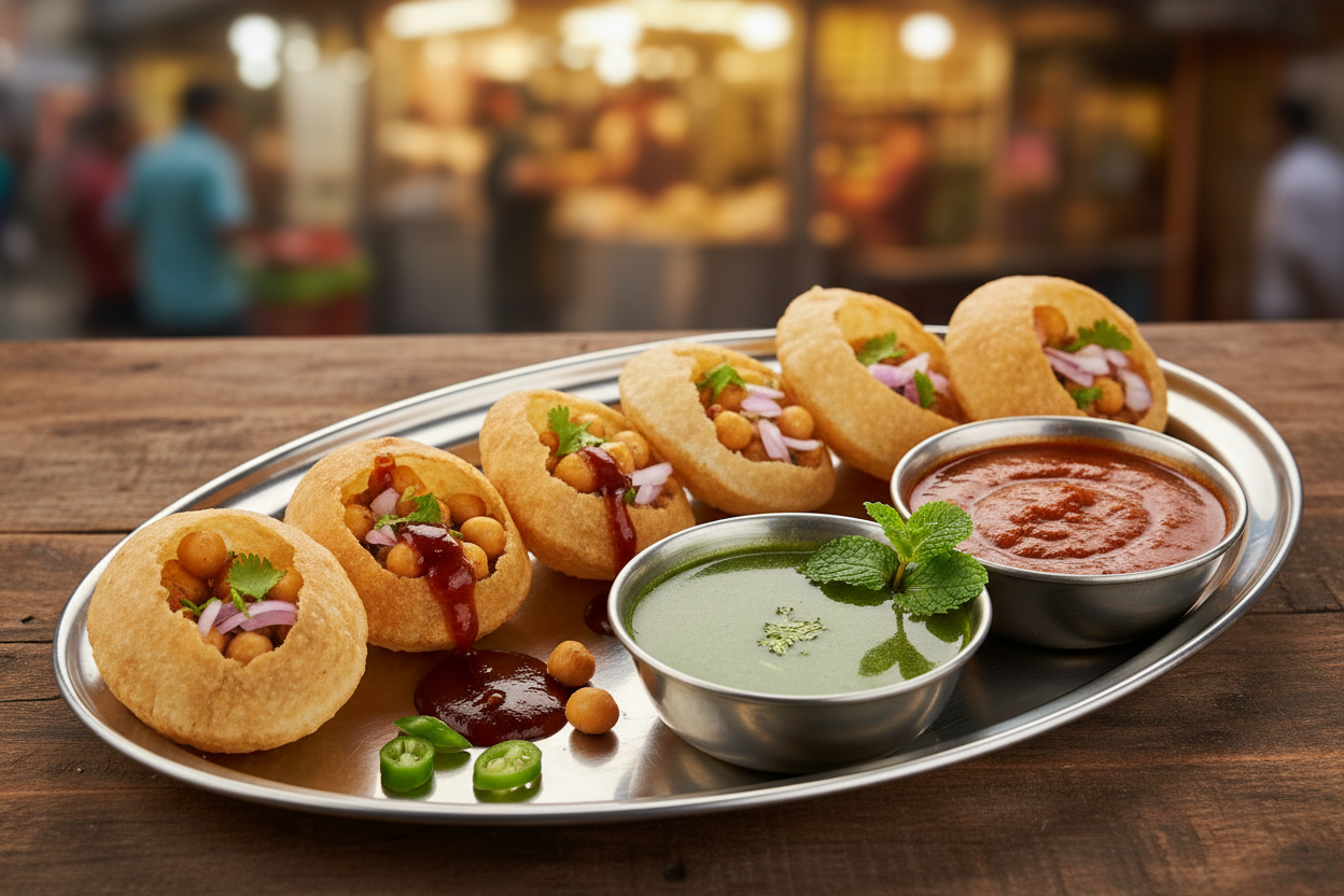 Paani poori Silver